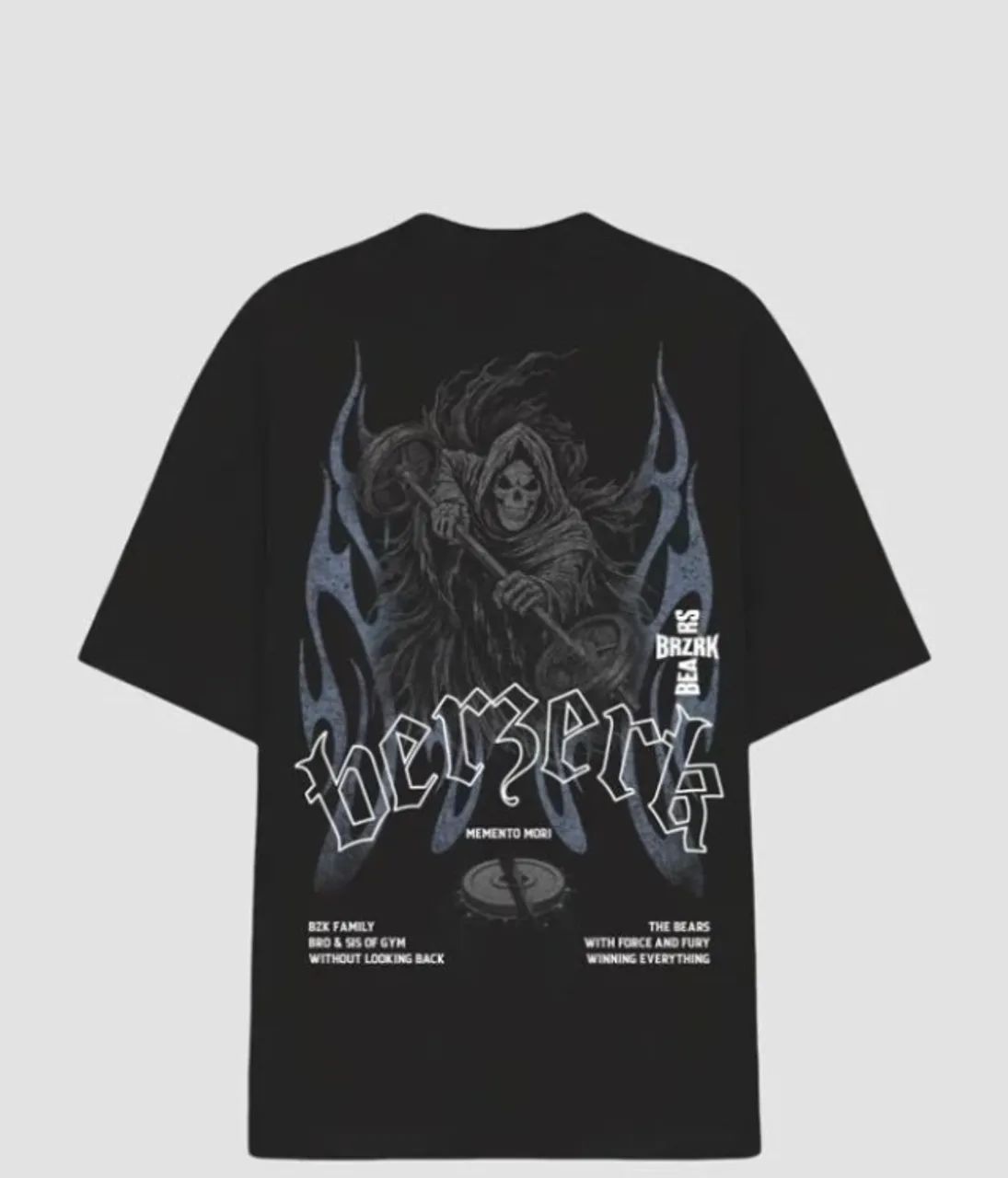 Camisa Oversized Bezerk GG Nova