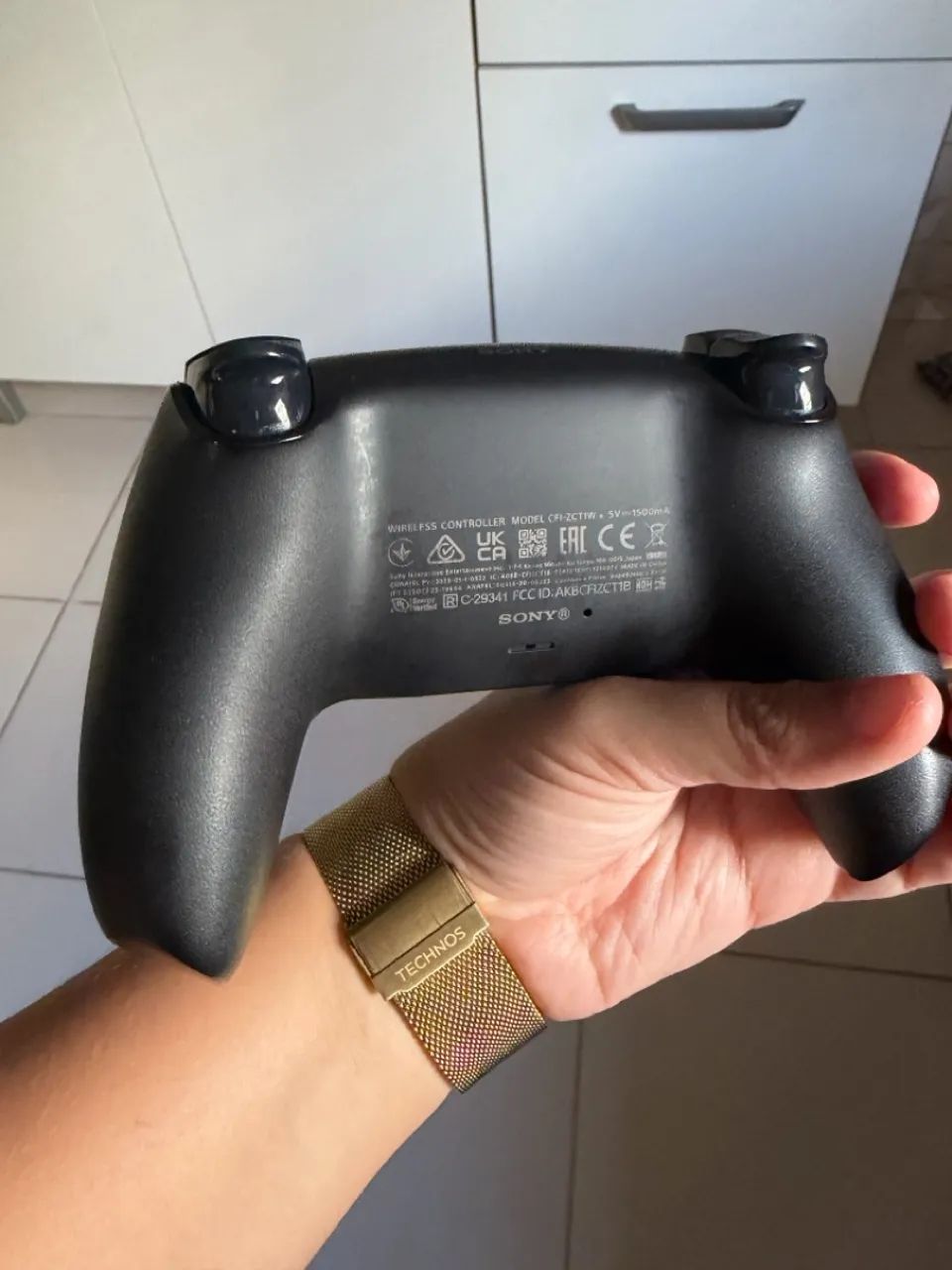 Controle PS5 DualSense - Midnight Black - Foto 4