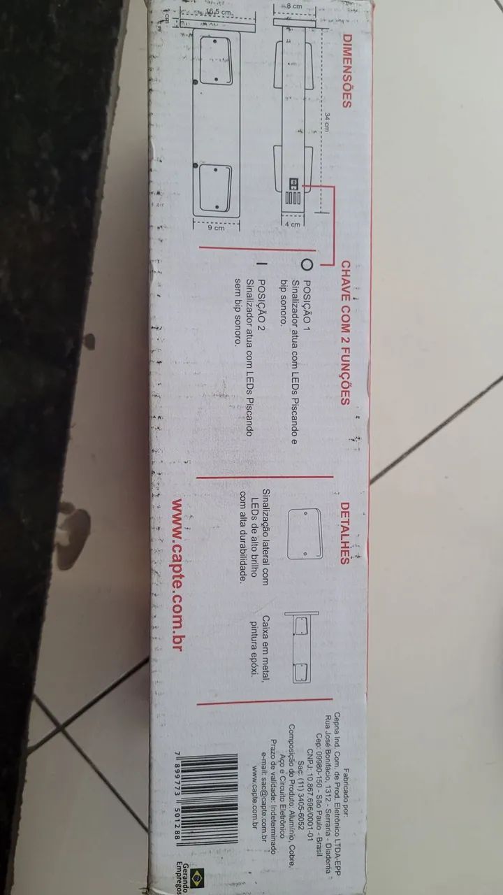 Sinalizador veículos para garagem - Foto 3