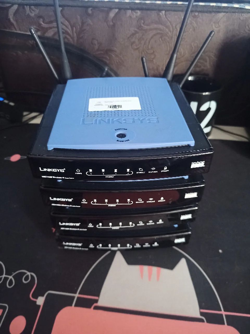 Lote com 4 Roteadores Linksys WRT150N Wireless-N  - Foto 6
