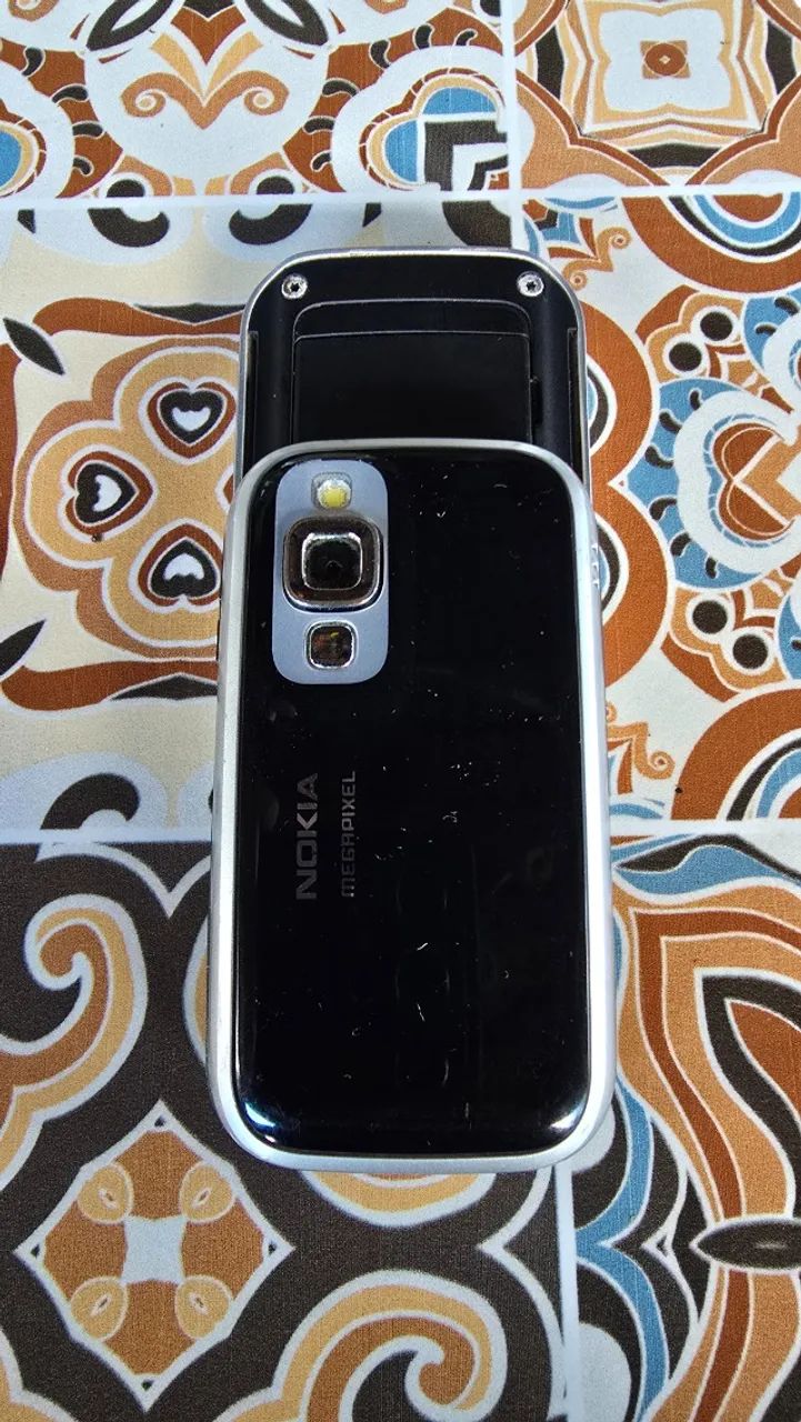 Nokia 6111 Black na caixa com acessórios operadora claro - Foto 5