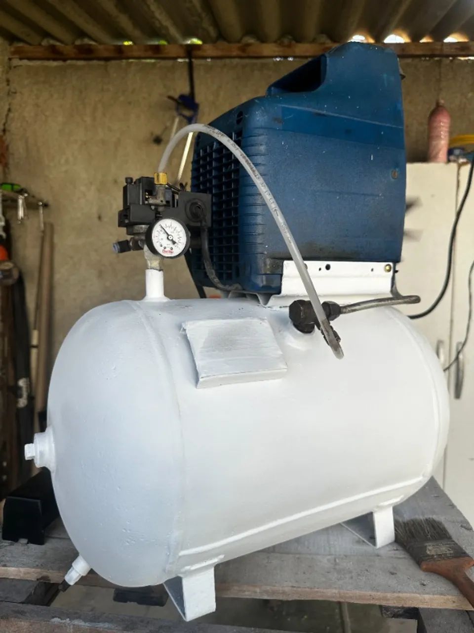 Compressor Odontológico FIAC 30 Litros Reformado e Testado - Foto 3