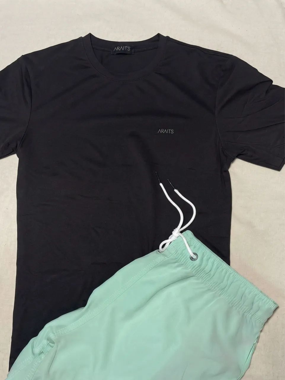 Kit camisa básica + Bermuda linho  - Foto 2