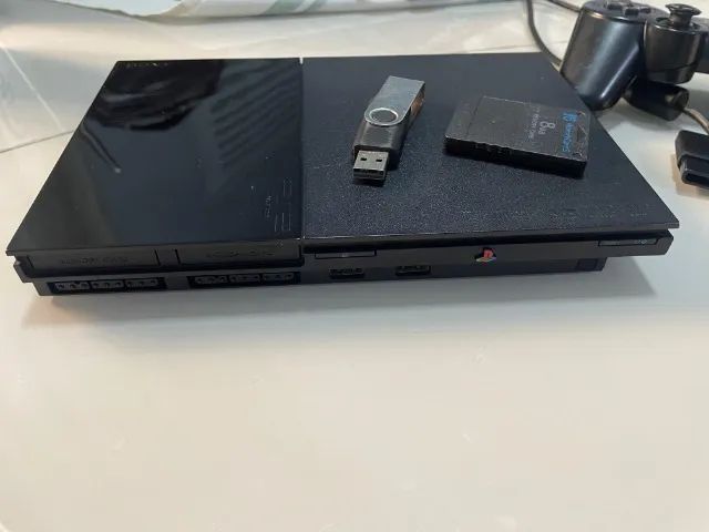 play station 2 slim destravado - Foto 2