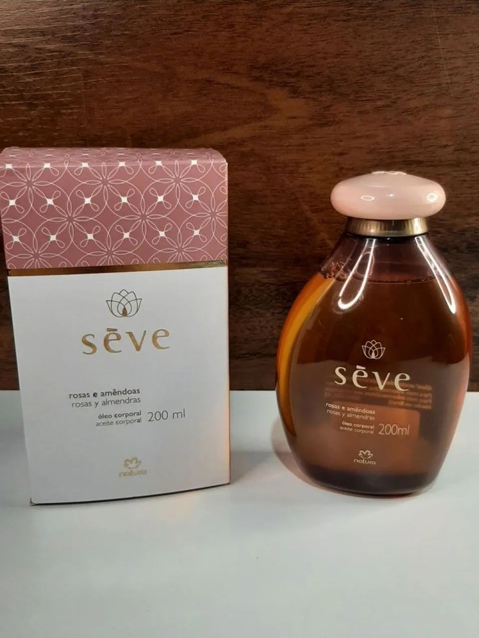 Óleo Seve Natura - Rosas e Amêndoas