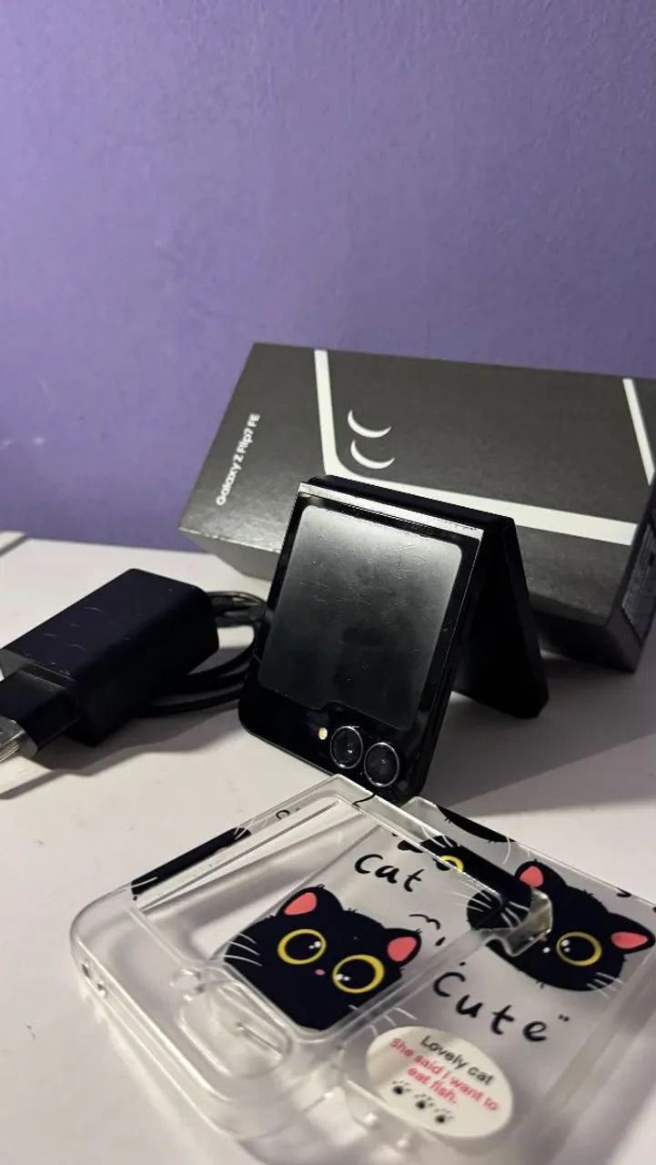 Troca de aparelho celular galaxy Z FLIP7 FE