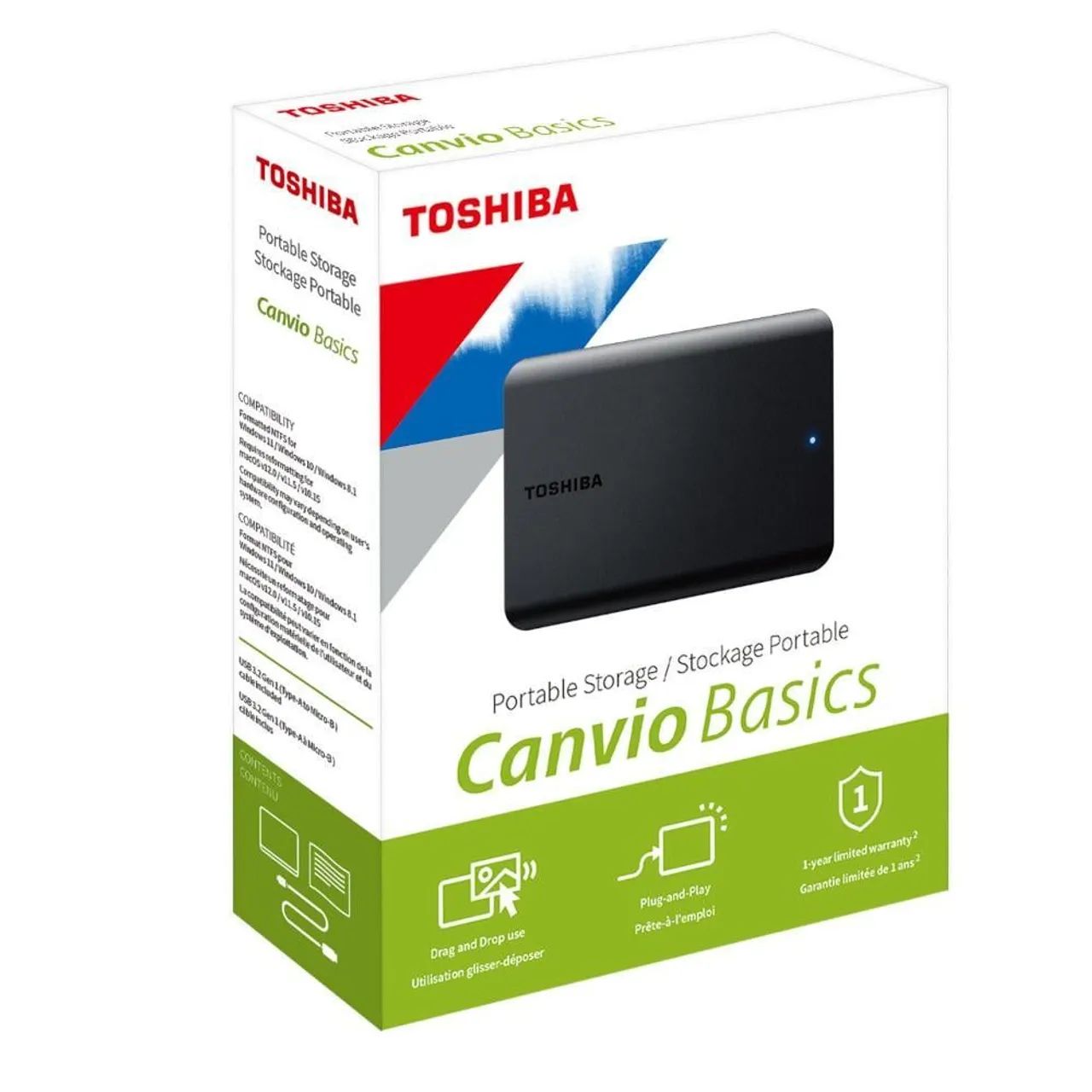 HD externo Toshiba 2 TB - Foto 2