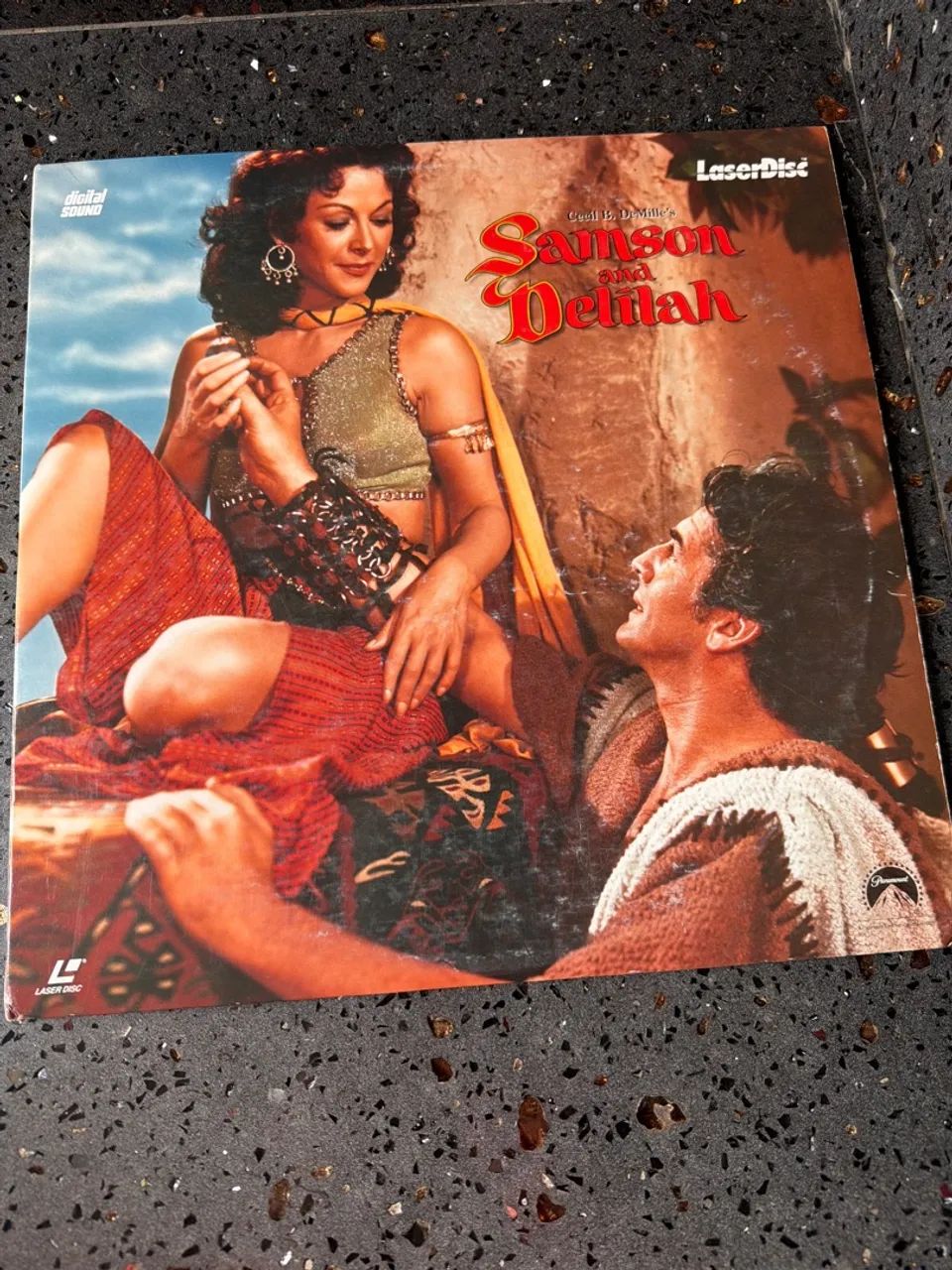 SANSÃO E DALILA (1949) ? LASERDISC ORIGINAL PARAMOUNT 