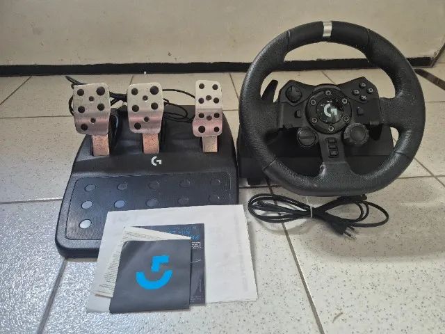 Volante Logitech G923 Trueforce PS5 / PS4 / PC - Na Caixa Impecável - Foto 2