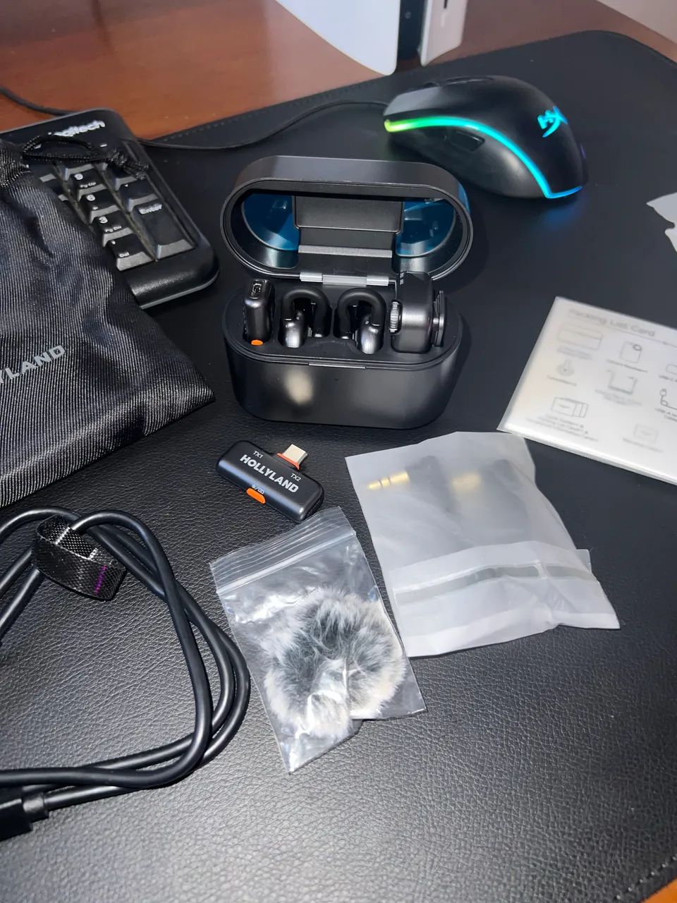 Hollyland Lark M2S Ultimate Combo Microfone Sem Fio USB-C Lightning - Foto 3