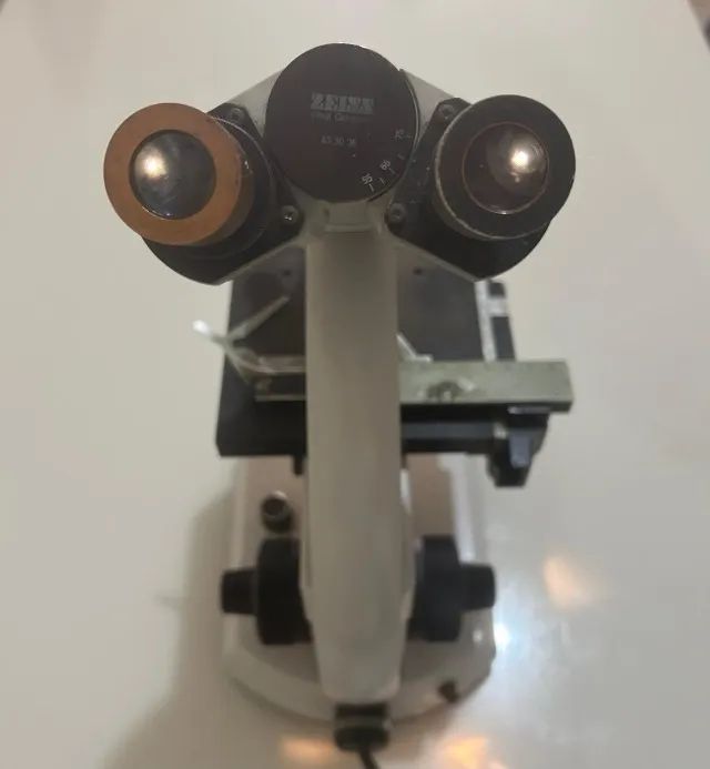Microscópio Carl Zeiss , padrão, binóculo - Foto 5