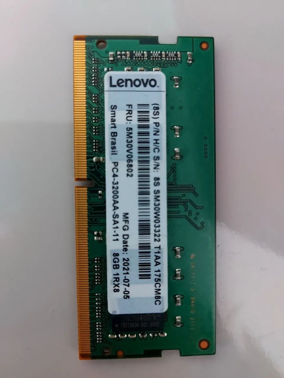 Memória RAM DDR4 8GB 3200mhz | Notebook