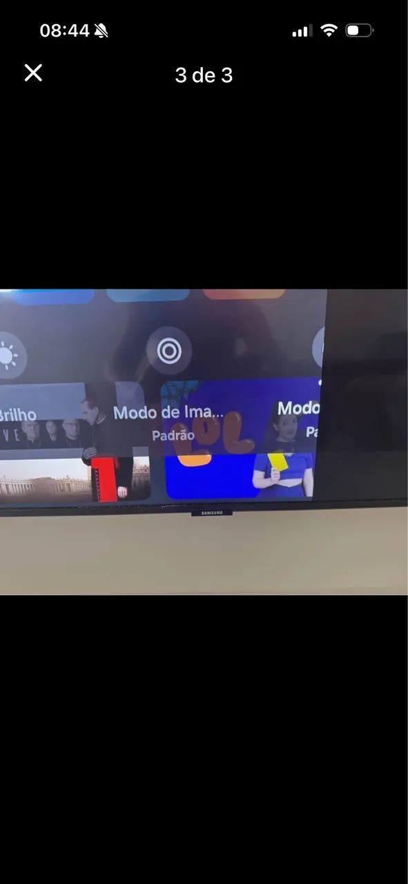 Tv smart led Samsung cristal 58 polegadas (tela está com defeito)