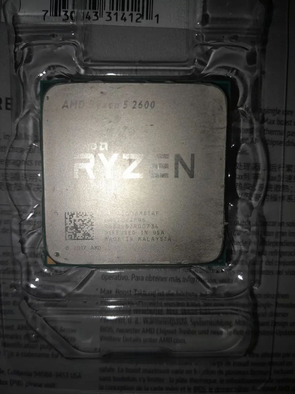 Processador AMD Ryzen 5 2600