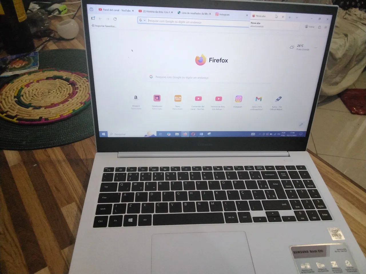 Notebook Samsung E30 branco Impecável  - Foto 3