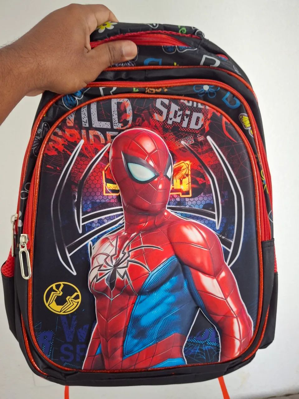 Mochila Homem Aranha NOVA