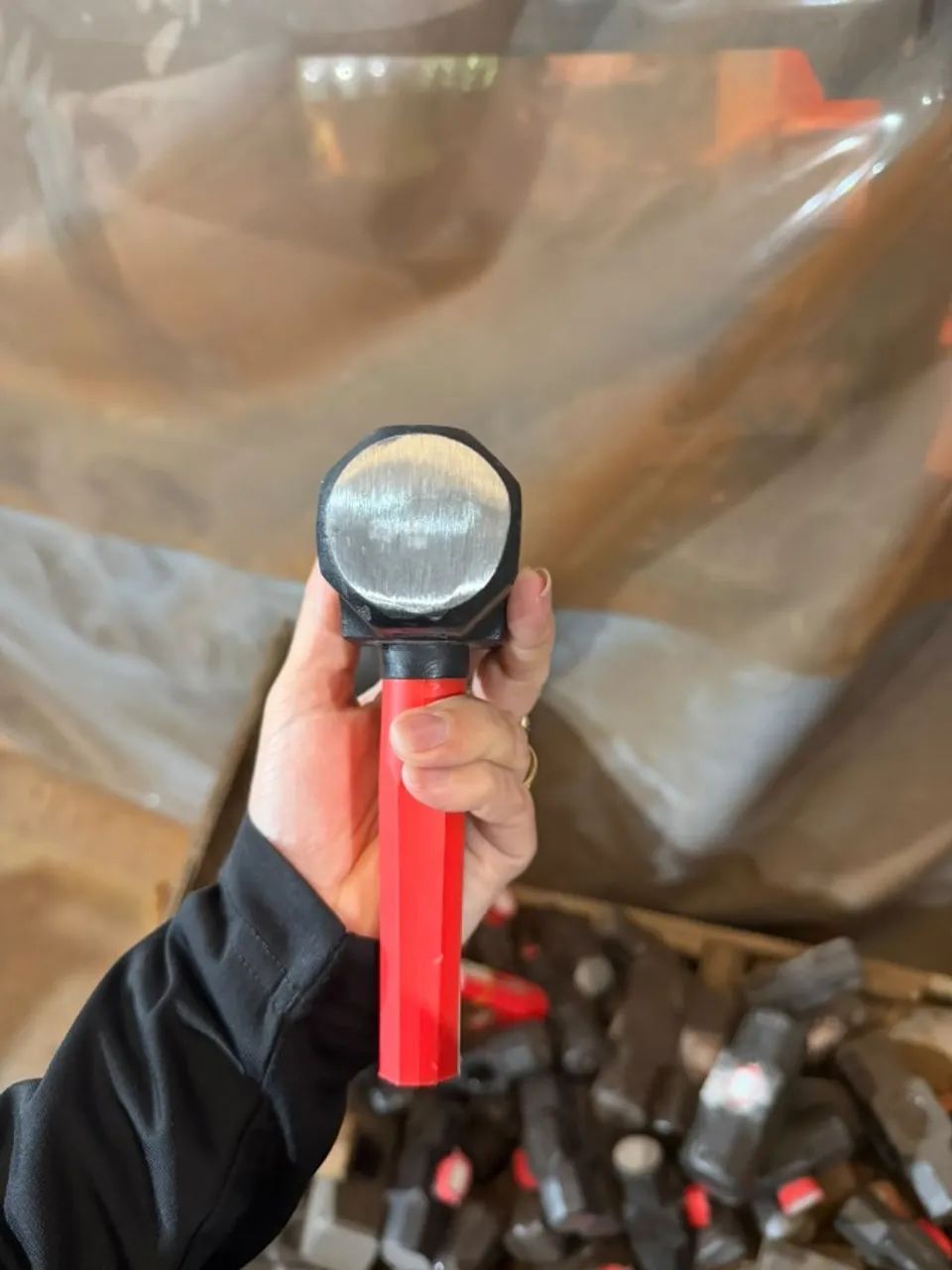 MARRETA DE AÇO 3KG SEM CABO 