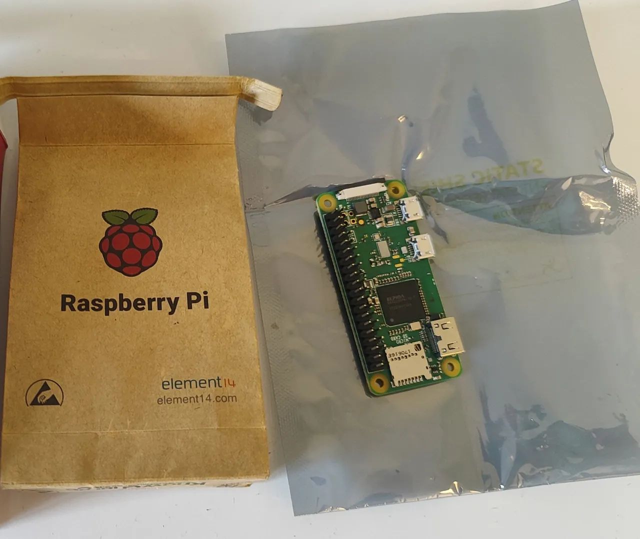 Raspberry Pi Zero W v1.1 - Original - Funcionando - Envio OLX - Foto 4