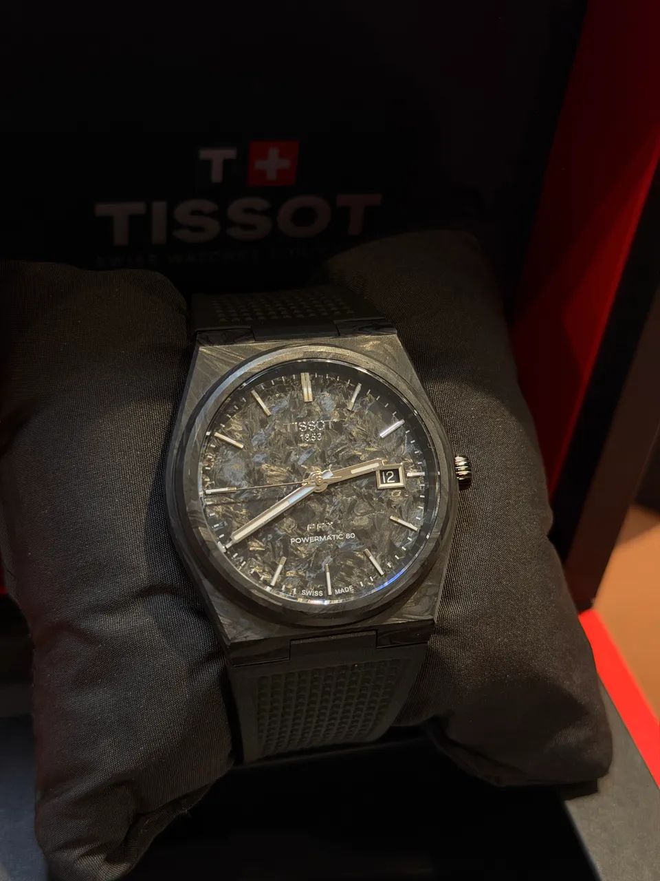 Relogio Tissot PRX Carbon 2026 - Foto 5