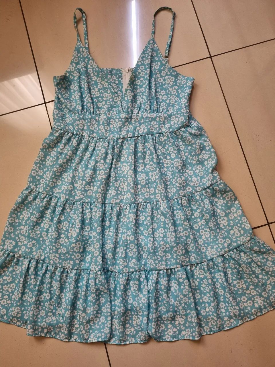 Vestido curto floral M - Foto 3