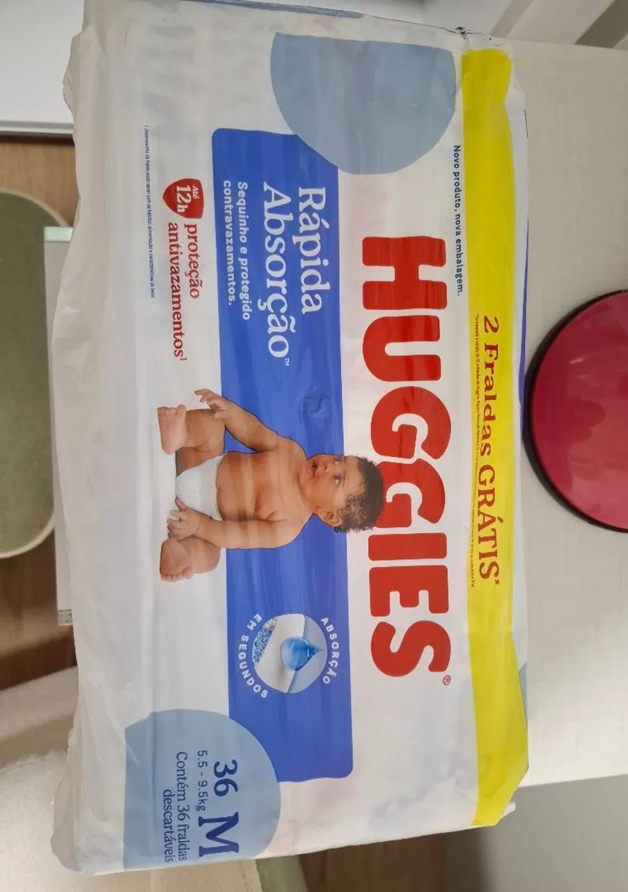 Fralda Huggies M - Foto 2