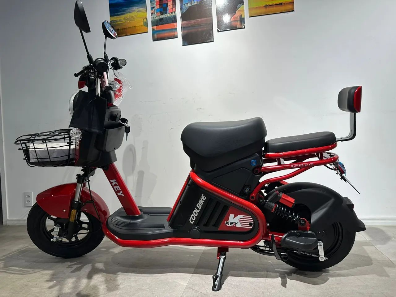 Scooter elétrica zero km 1000w lítio removível 