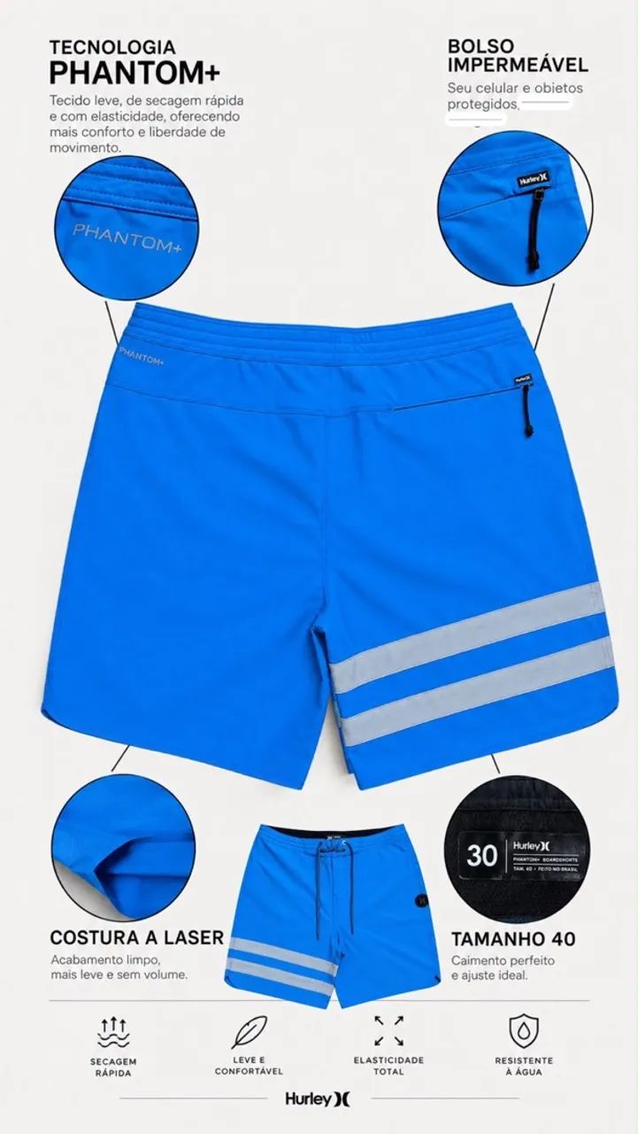 Short Phantom+ Hurley 