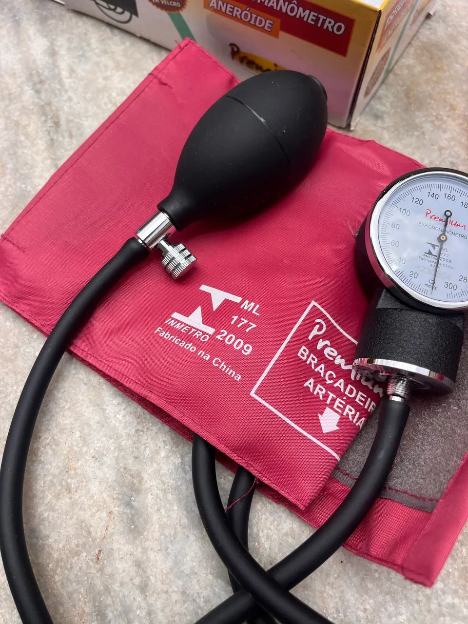 Aparelho de pressão e estetoscópio Premium 