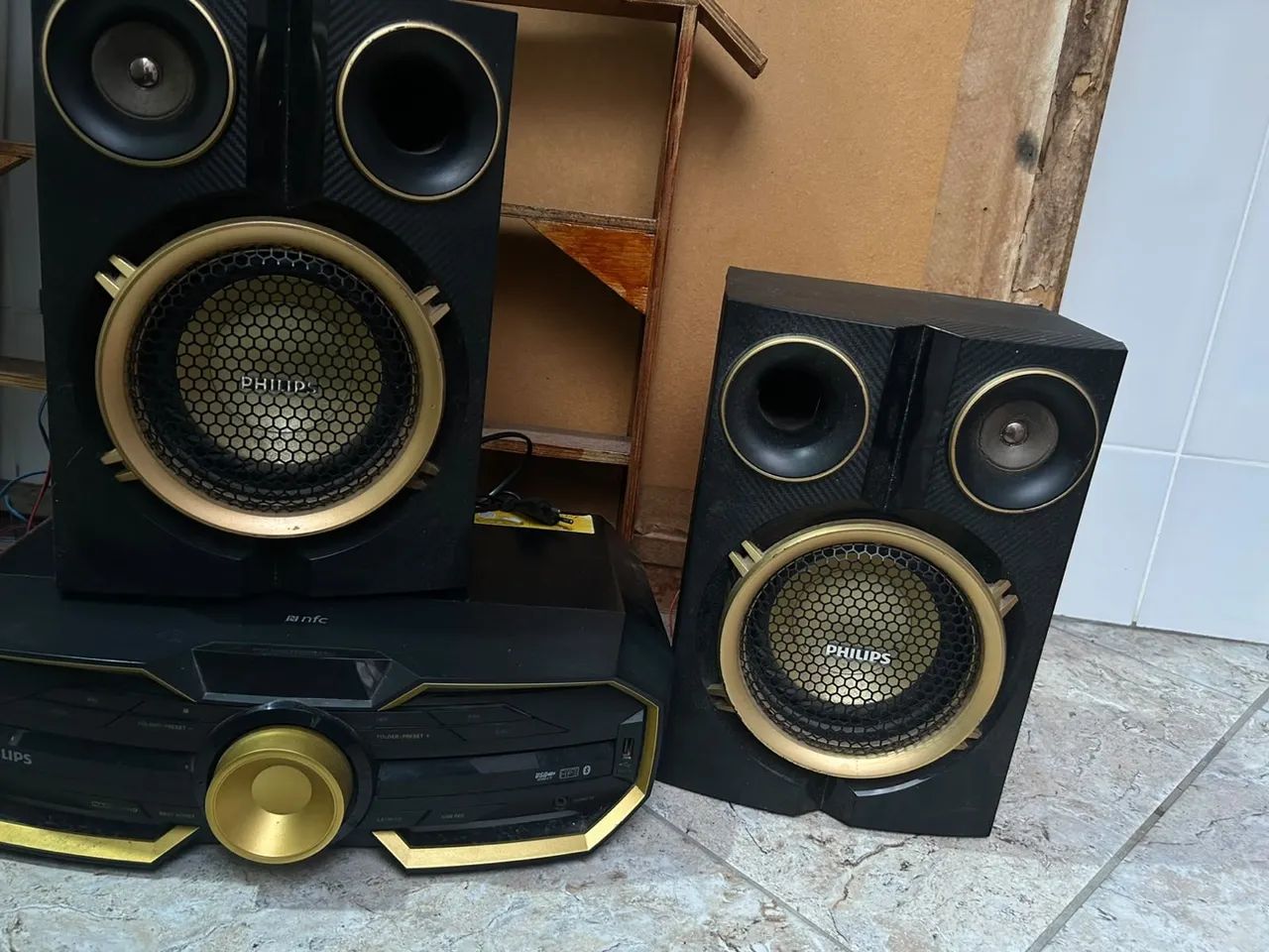 Conjunto de som da Philips
