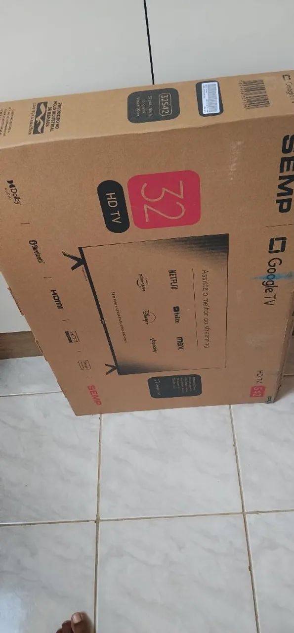 TV 32 POLEGADAS NOVA APENAS 3 MESES DE USO - Foto 4