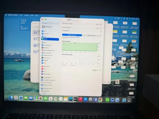 Notebook Apple MacBook Air 15" M2 (8GB RAM , 512 GB SSD) - Cinza Espacial - Foto 5
