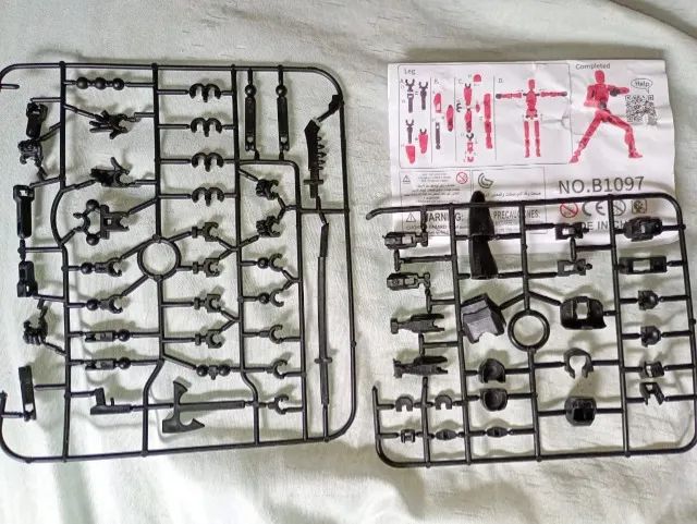 boneco articulado 3d 13 cm - Foto 4