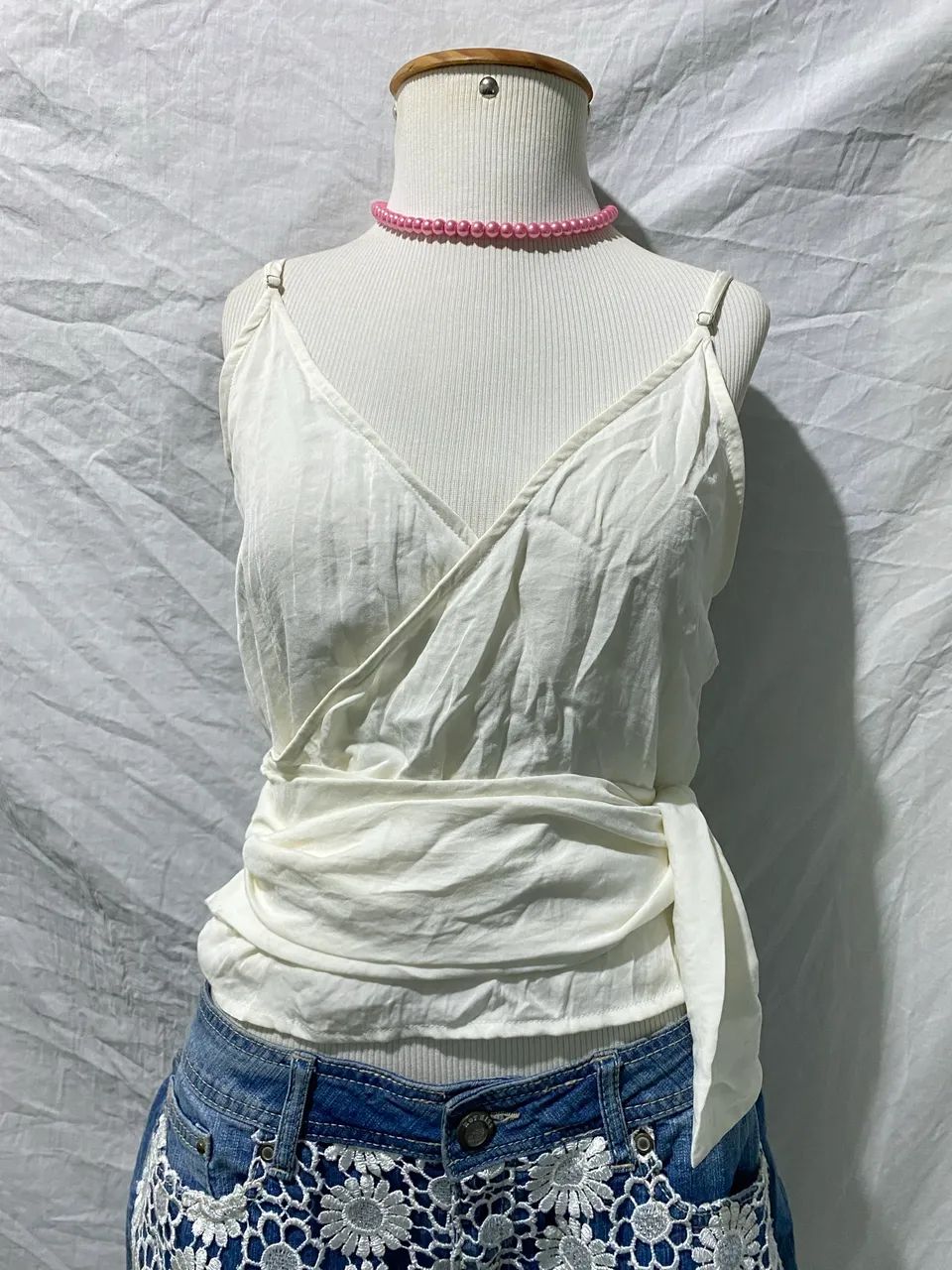 Cropped de Amarração Forever 21