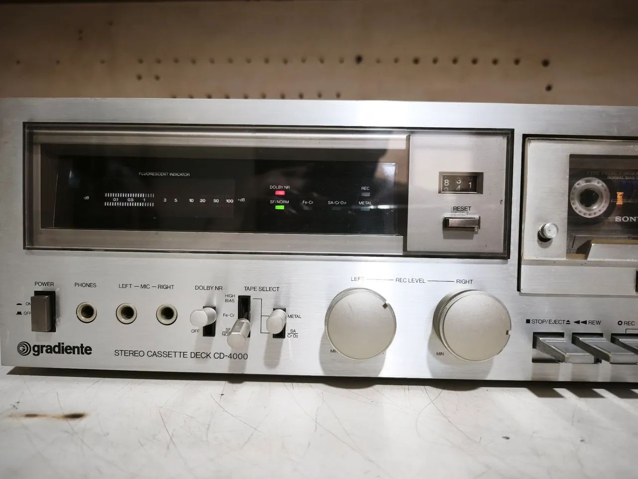 Tape Deck Gradiente CD4000
