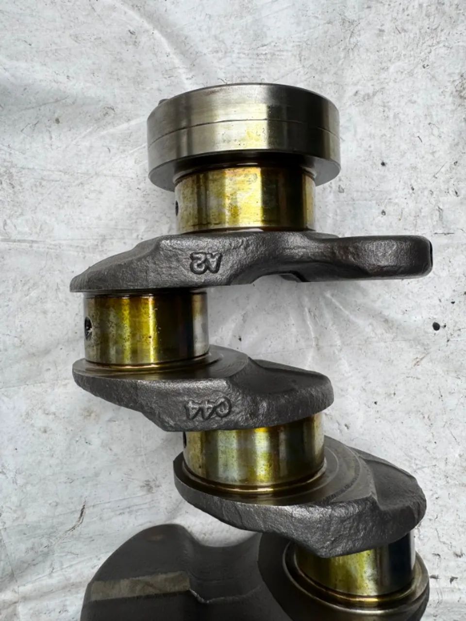 virabrequim std  hyundai hr 2,5/16v original 2013/2020 - Foto 2