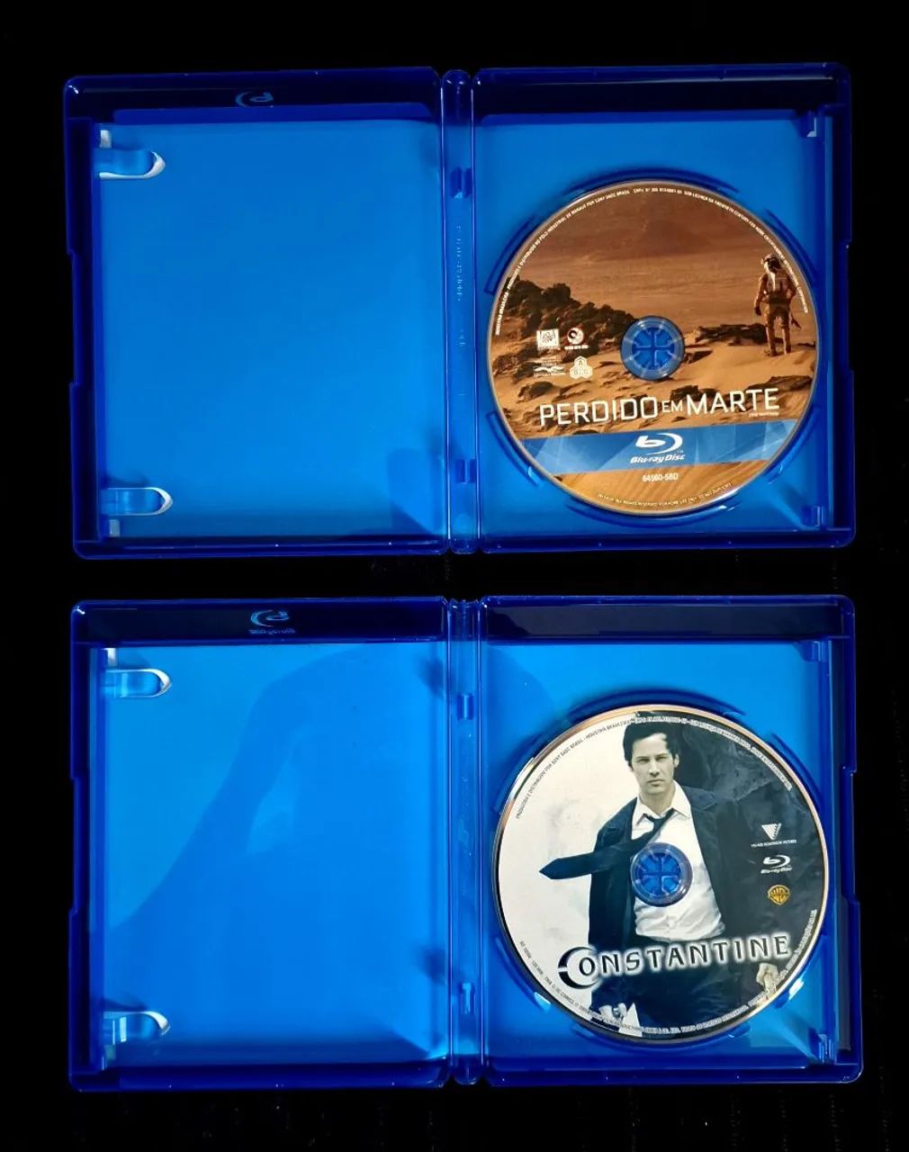 Blu-rays Constantine, A Chegada, V de Vingança e Perdido em Marte. - Foto 4