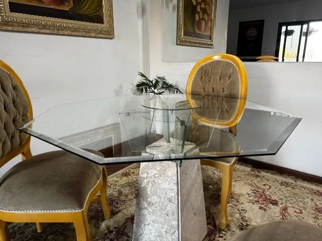 Mesa de jantar de vidro - Foto 5