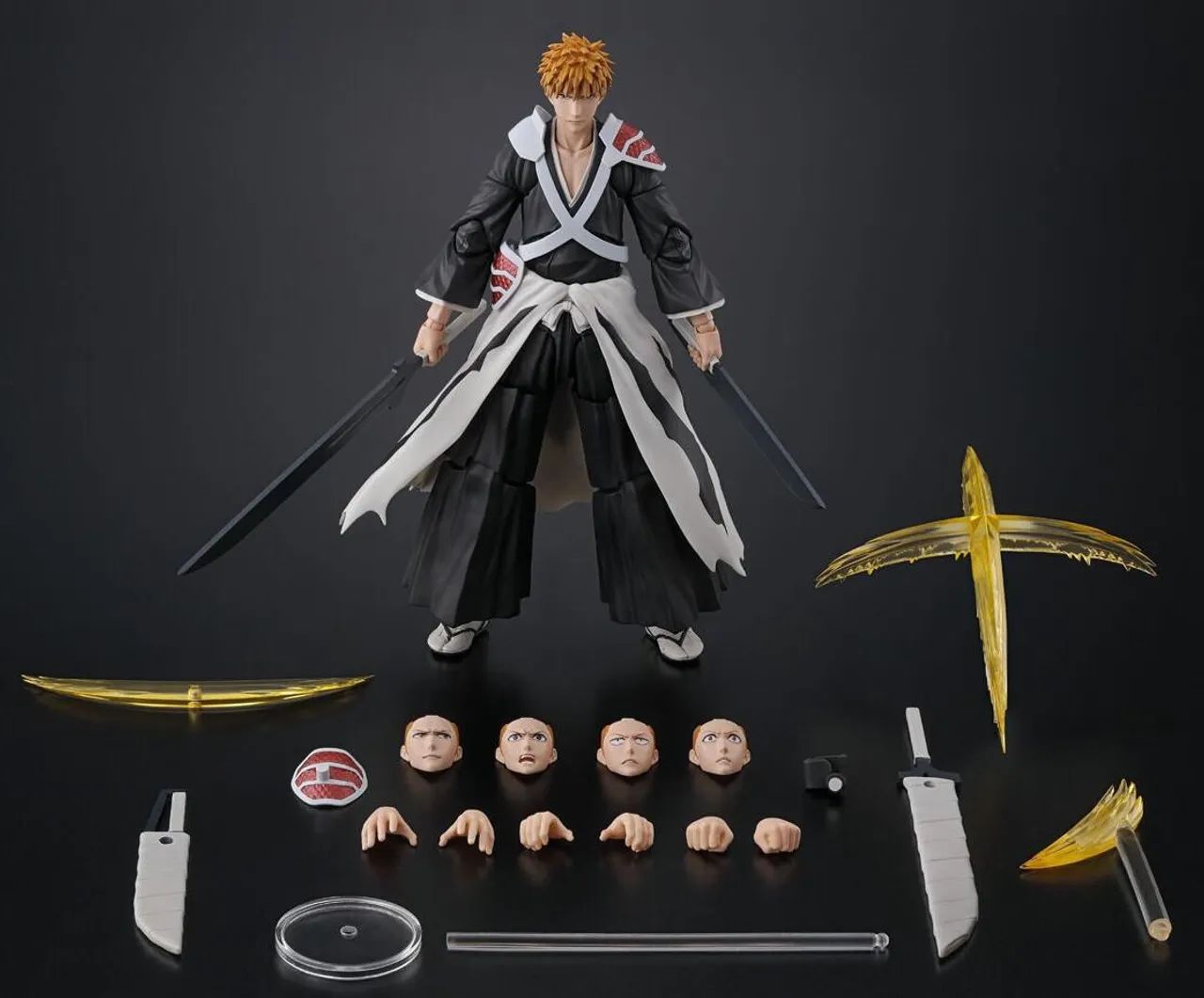 Ichigo Dual Zangetsu - Bleach - S.H.Figuarts Bandai - NOVO<br> - Foto 5