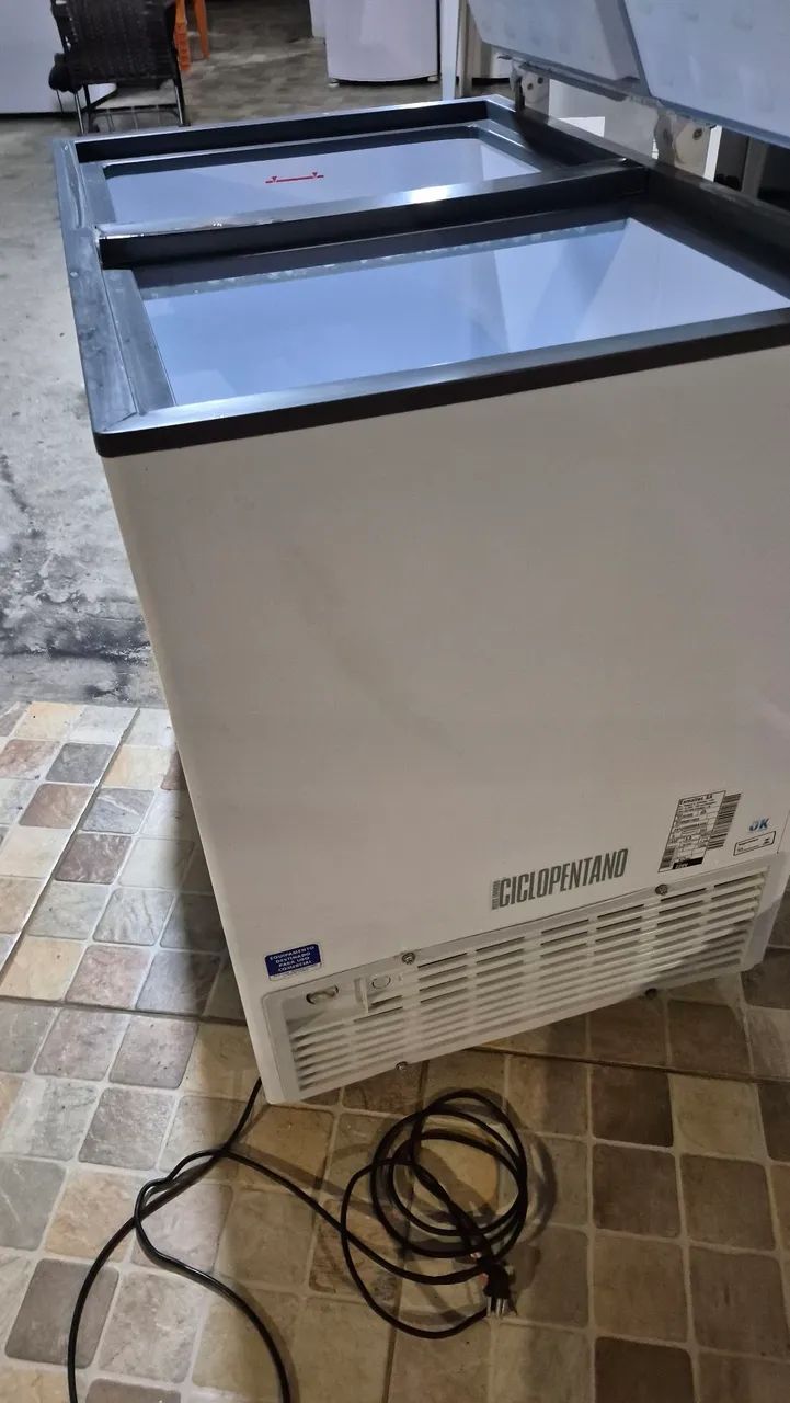 Freezer semi novo c documento  - Foto 3