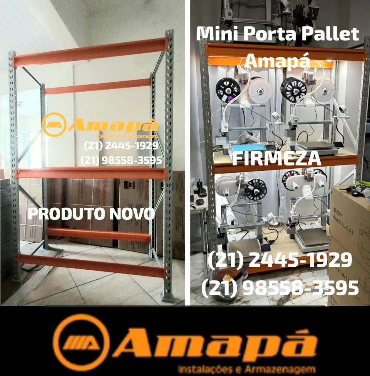 Mini Porta Pallet Altas Cargas a partir de 599,