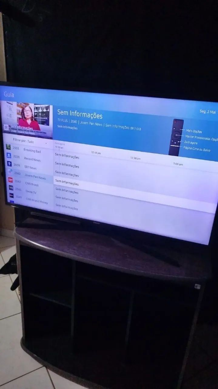 Tv 4K Samsung 43 polegadas. 