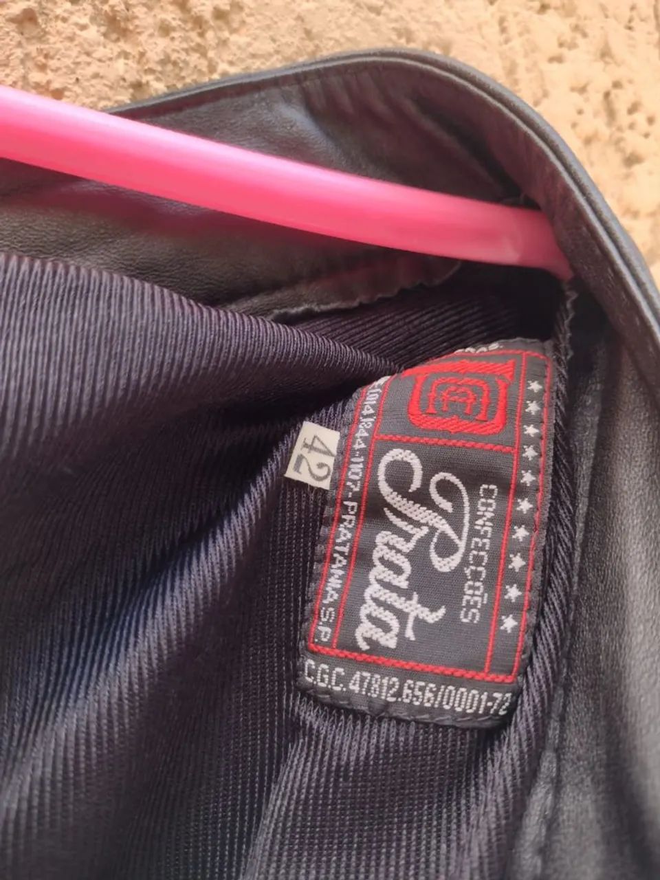 Calça de couro para motociclista marca Prata Couro  - Foto 3
