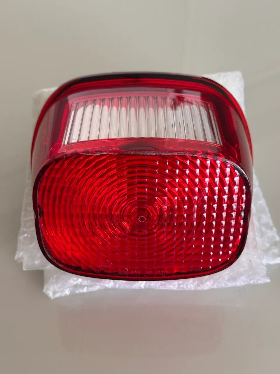 Lente Vermelha Da Lanterna Harley Perfil Original - Foto 3