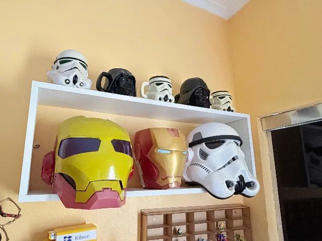 Colecionáveis e Actions Figures Articulados e Estatuetas Marvel DC Star Wars DBZ - Foto 3