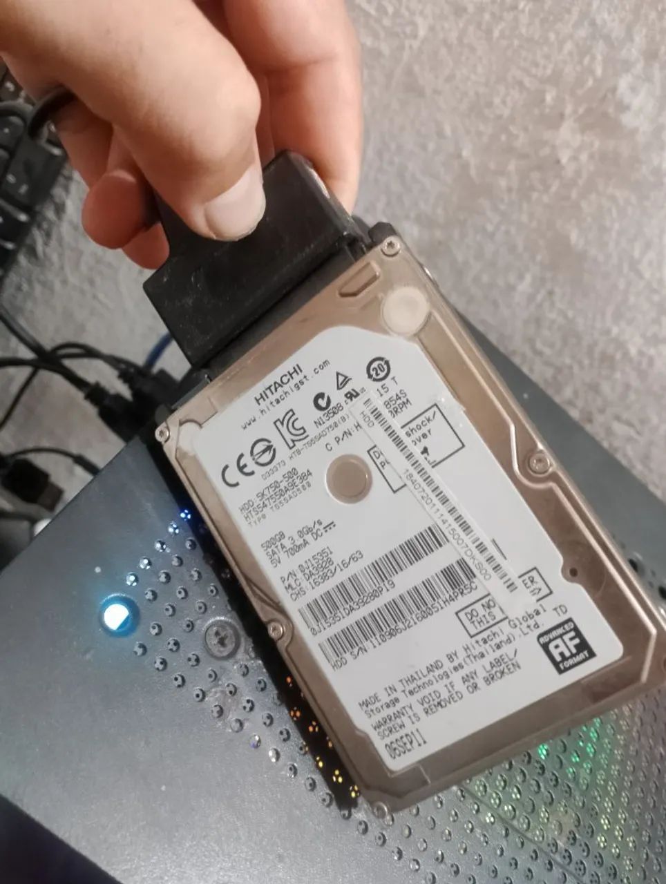HD 500gb notebook Hitach