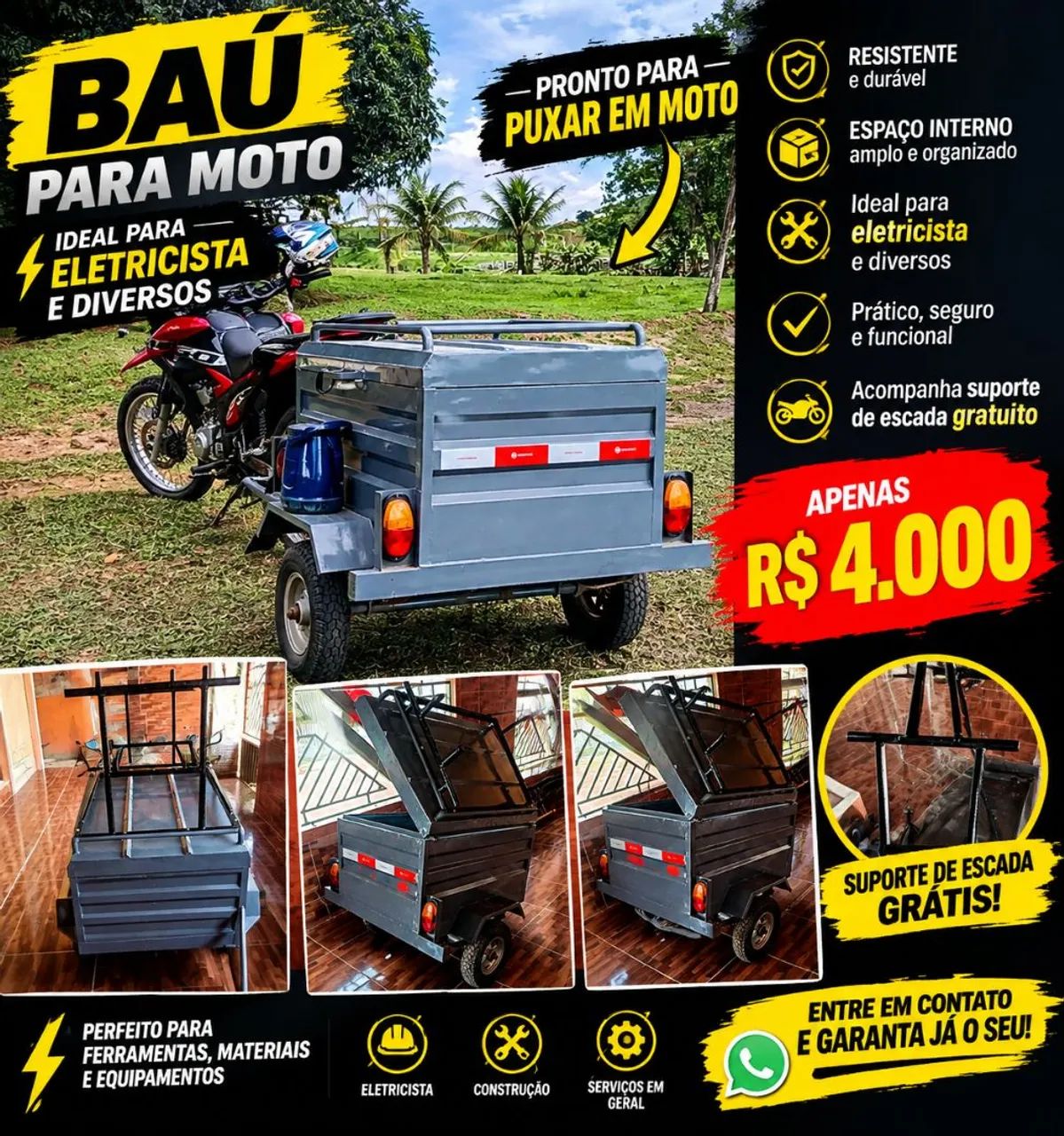 Moto bem conservada  - Foto 2
