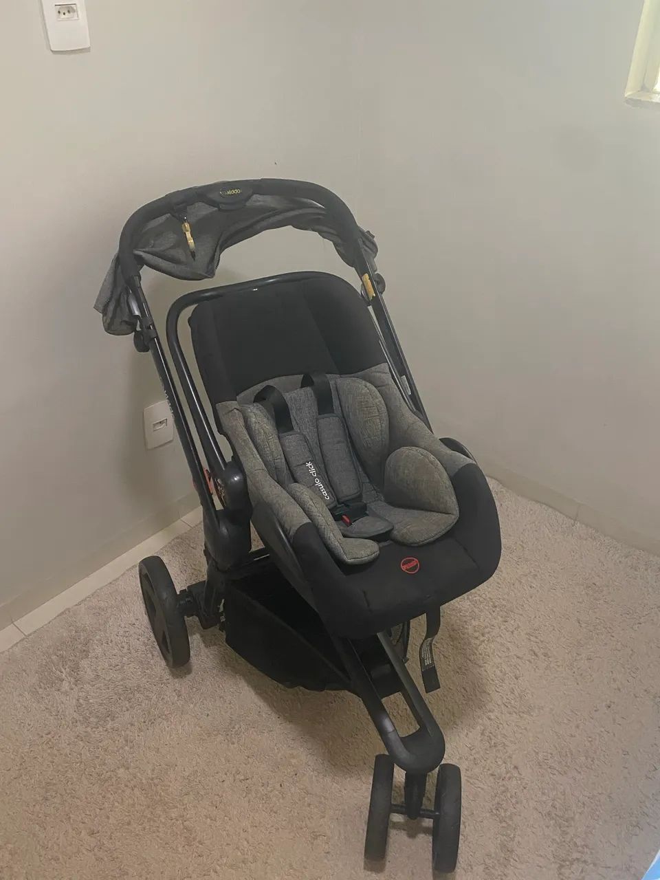 Carrinho de bebê 3 em 1 - Foto 3