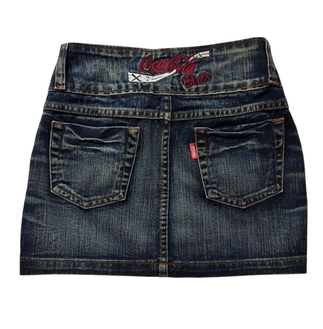 saia jeans coca cola azul Tam 34 - Foto 2