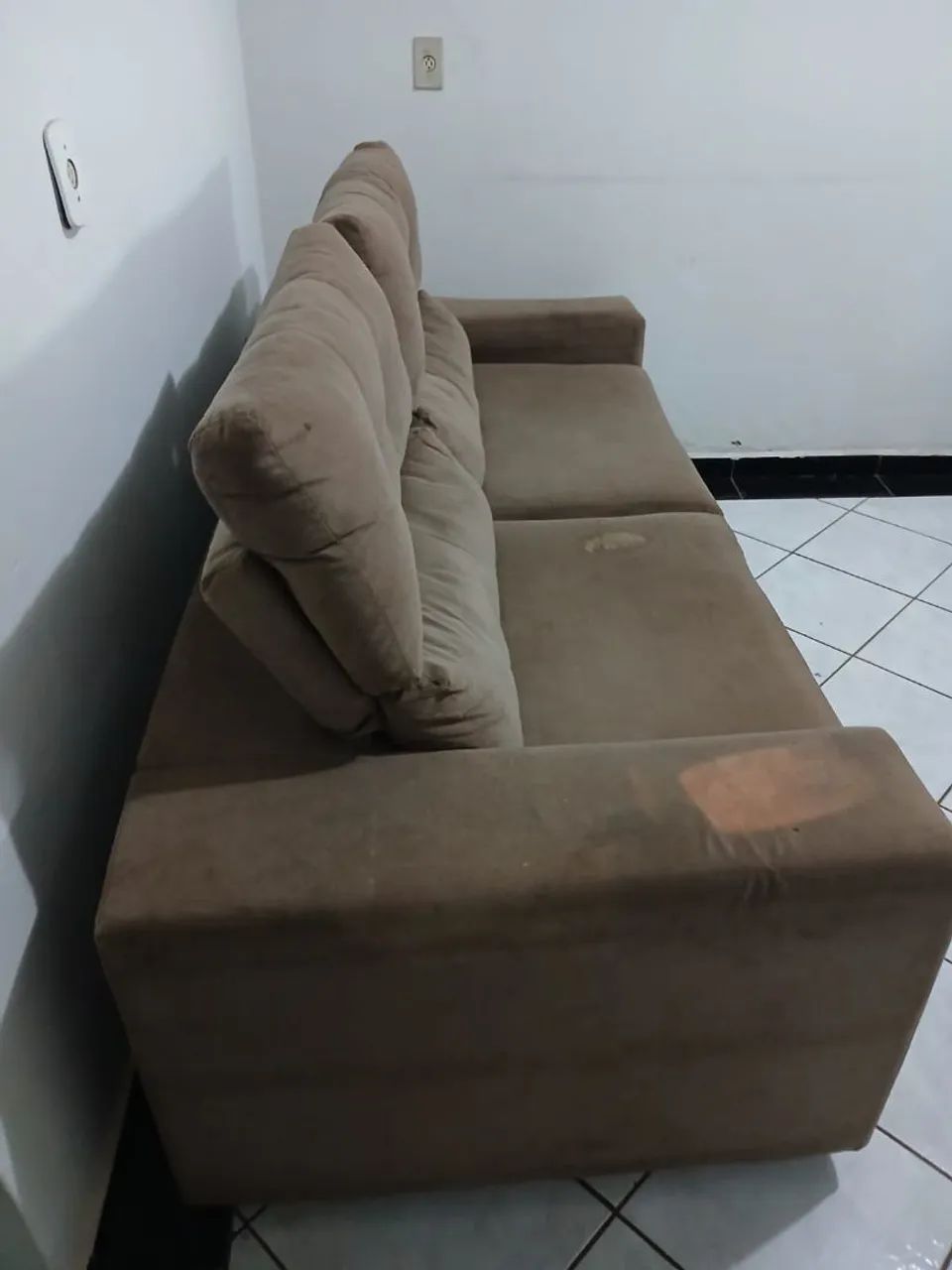 Sofa retrátil e reclinavel 2metros . - Foto 3