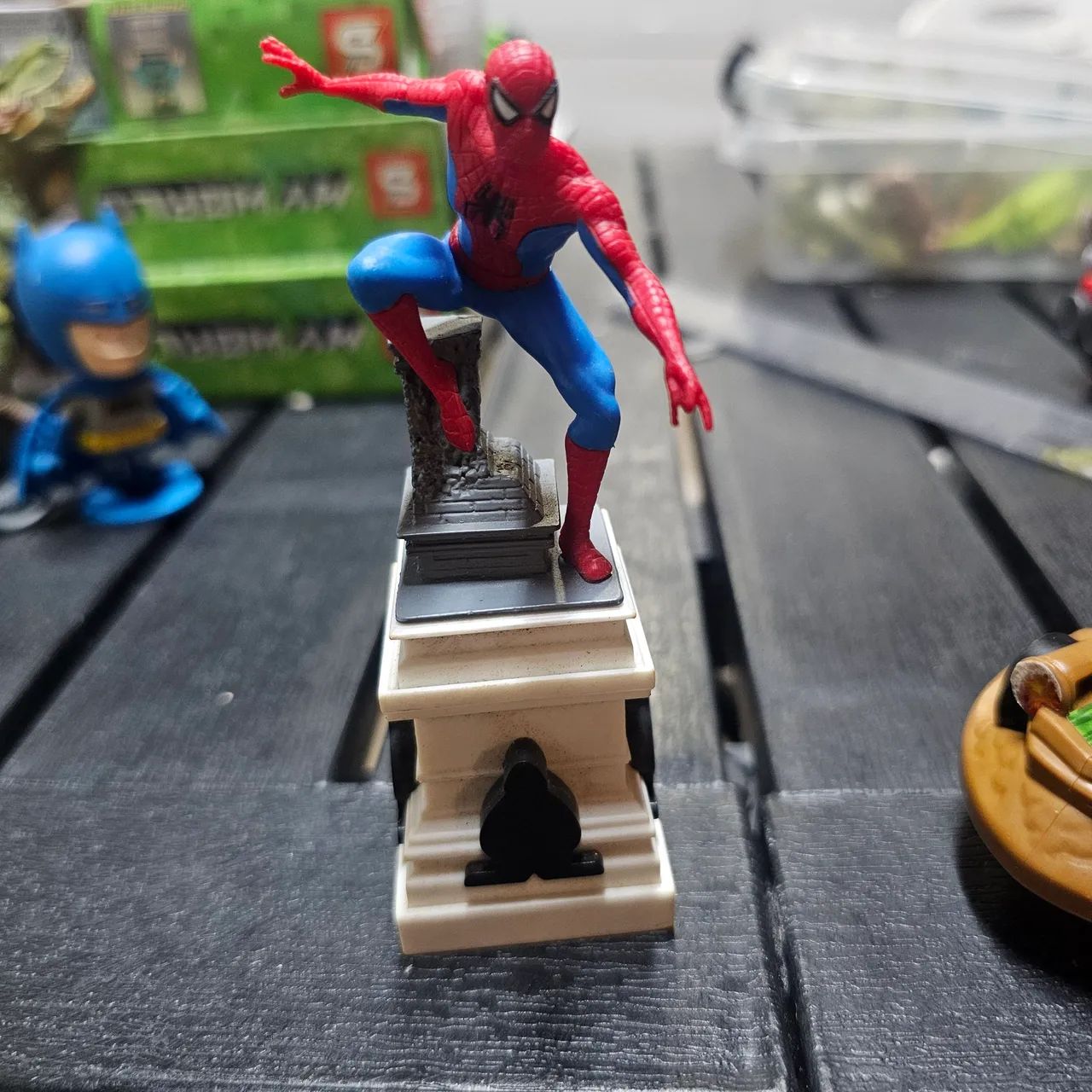 Peça De Xadrez Marvel Homem Aranha Spider<br>Original Coleção (Usado)